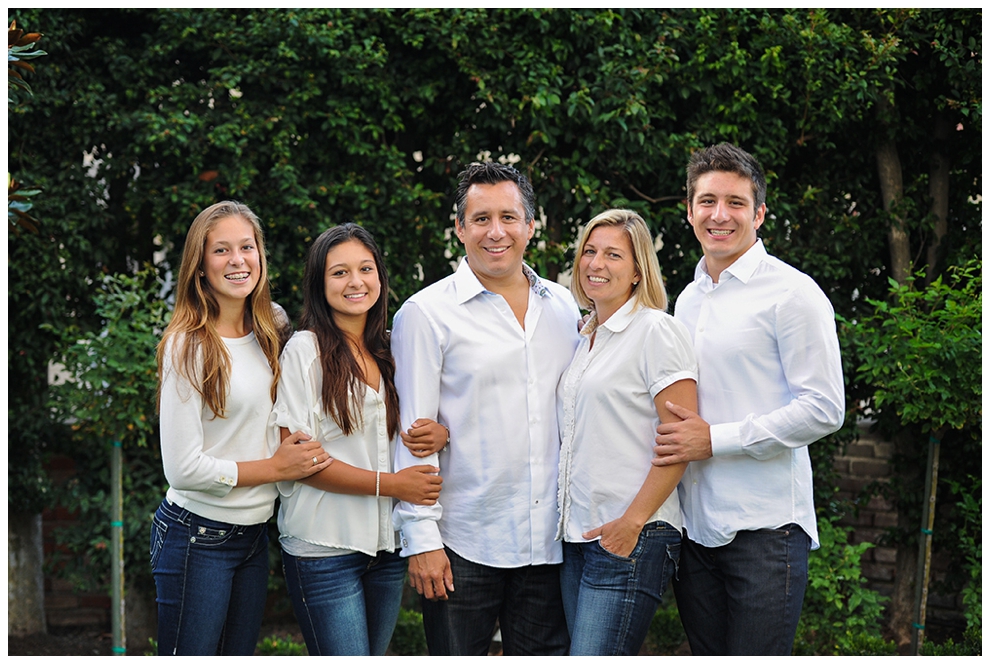 Mission Hills Family Holiday Portraits, the Gamboa Family
