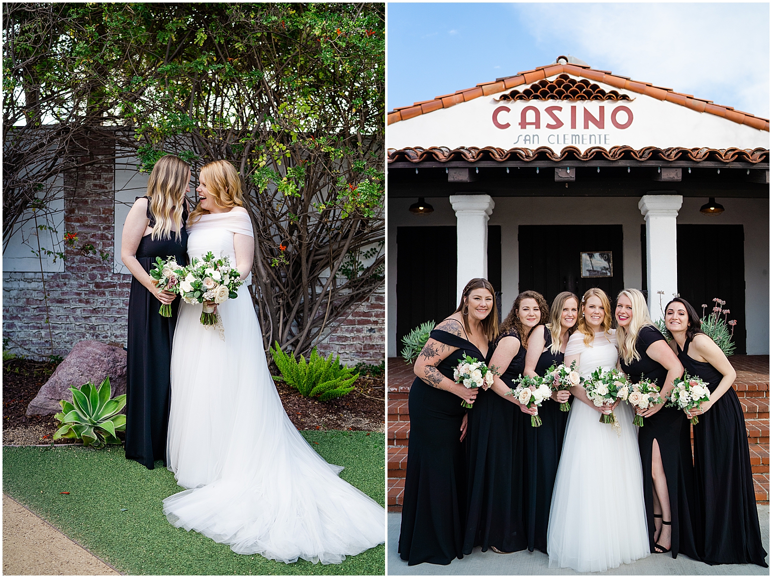 Casino San Clemente Wedding Bridal Party