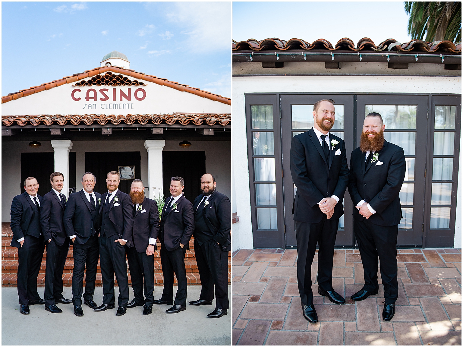 Casino San Clemente Wedding Party